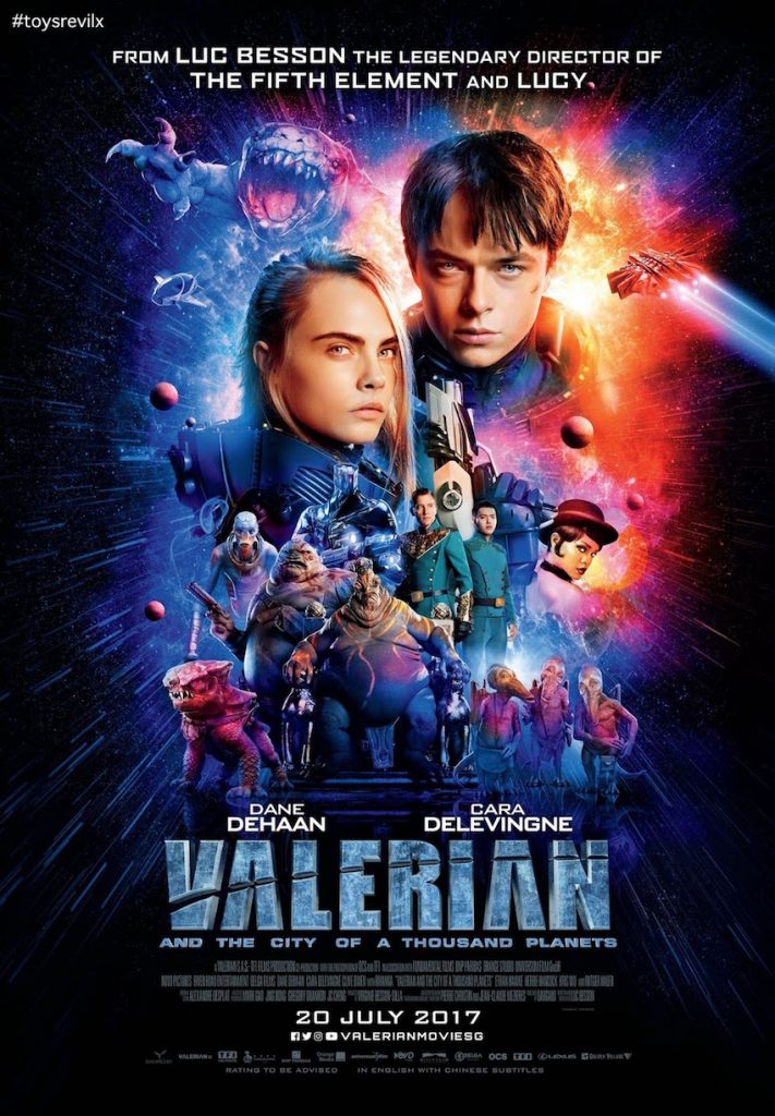 ValerianandtheCityofaThousandPlanetsSGPoster 711x1024 Valerian and the City of a Thousand Planets