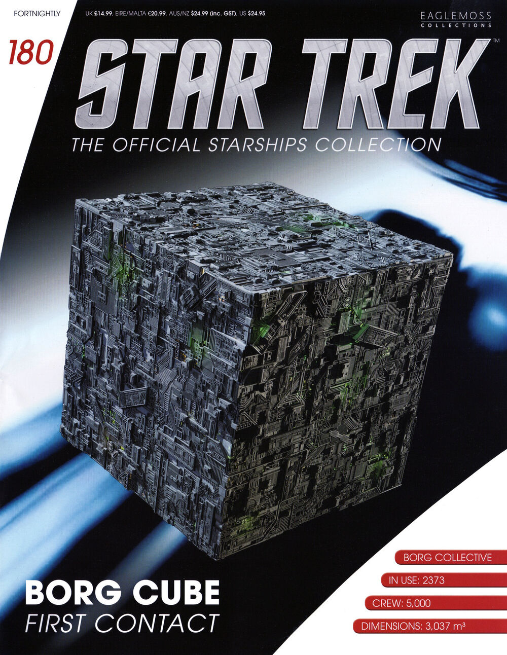 Star Trek Official Starships Collection issue 180 Star Trek: The Official Starships Collection #180 Borg Cube