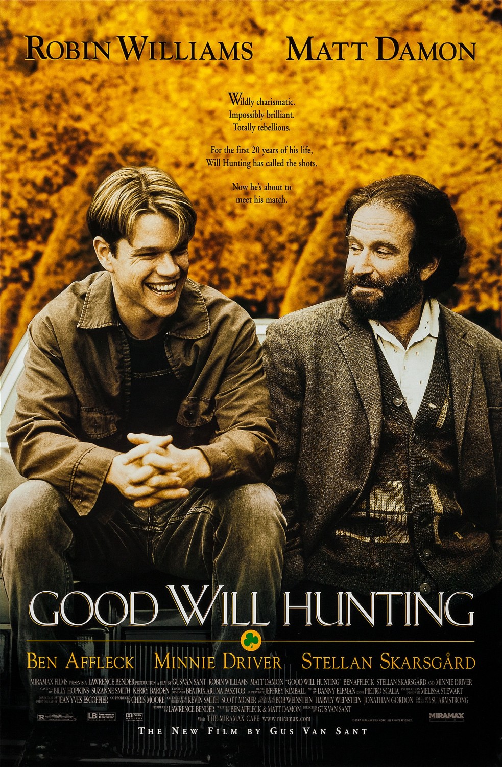 MV5BOTI0MzcxMTYtZDVkMy00NjY1LTgyMTYtZmUxN2M3NmQ2NWJhXkEyXkFqcGdeQXVyMTQxNzMzNDI@ Good Will Hunting